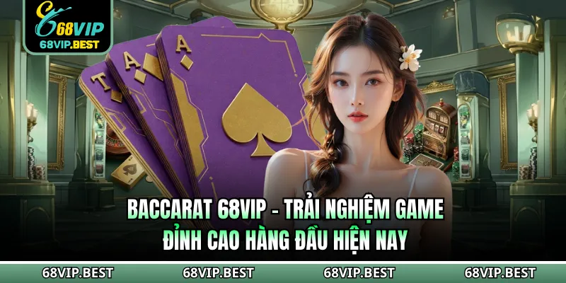 Baccarat 68VIP - Trải Nghiệm Game Đỉnh Cao Hàng Đầu Hiện Nay
