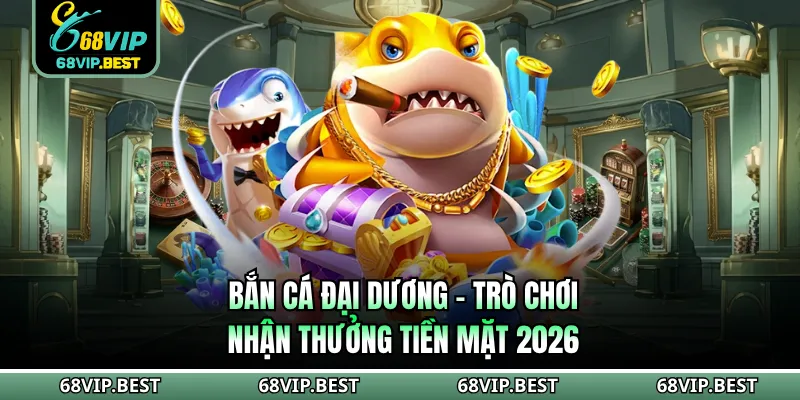 Bắn Cá Đại Dương 68VIP - Trò Chơi Nhận Thưởng Tiền Mặt 2026