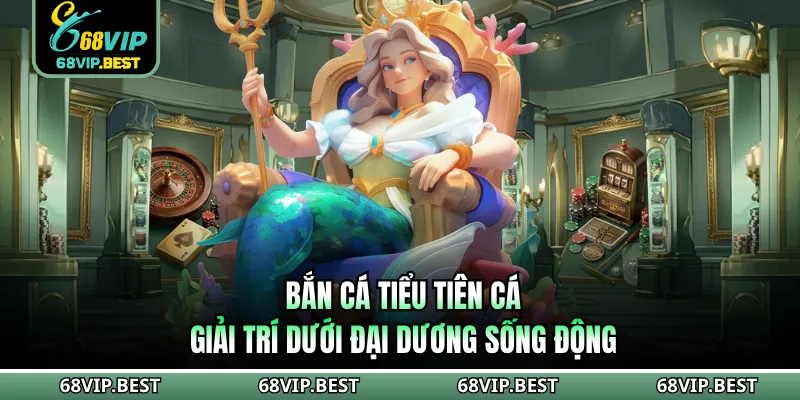 Bắn Cá Tiểu Tiên Cá 68VIP - Giải Trí Dưới Đại Dương Sống Động