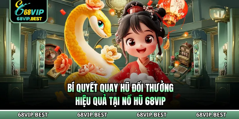 Bí quyết quay hũ đổi thưởng hiệu quả tại nổ hũ 68VIP