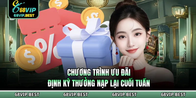 Chương trình ưu đãi định kỳ thưởng nạp lại cuối tuần