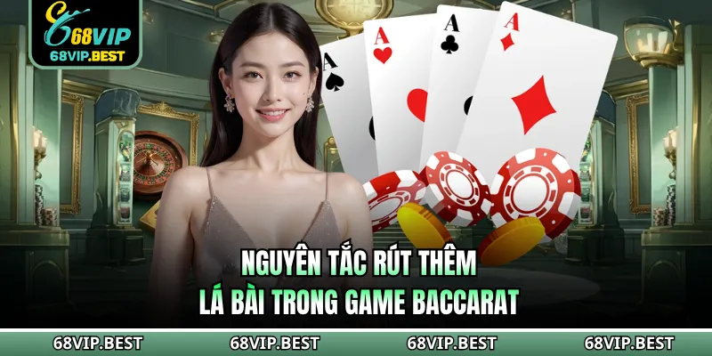 Nguyên tắc rút thêm lá bài trong game Baccarat