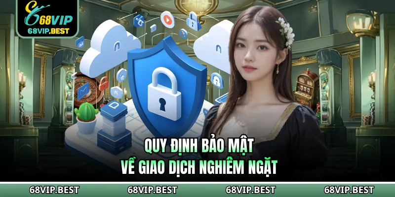 Quy định bảo mật về giao dịch nghiêm ngặt